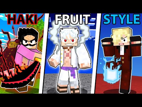 Choose Your Random Haki, Devil Fruit and Fighting Style, Then Battle!