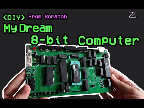 Build an 8-bit retro computer powered by a Z80 ! [Zeal 8-bit]