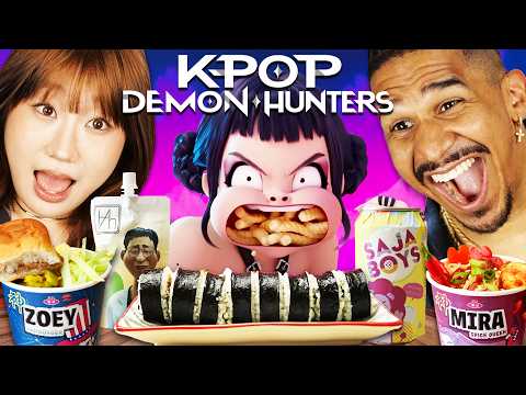 Try Not to Eat: K-Pop Demon Hunters
