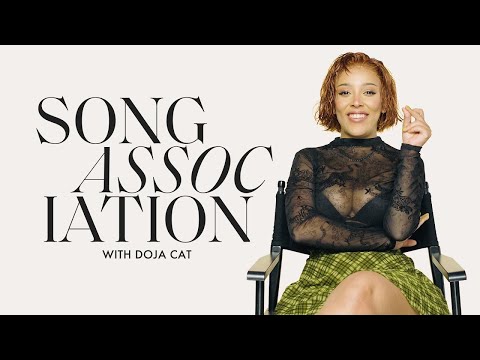 Doja Cat Sings Alicia Keys, Raps Cardi B, & Performs "Won't Bite" in a Game of Song Association ELLE