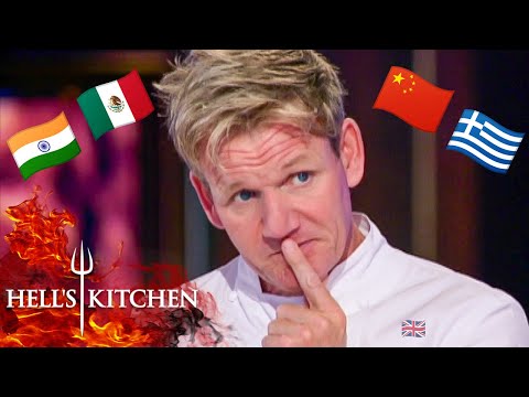 The BEST and WORST International Food on Hell's Kitchen 🌎