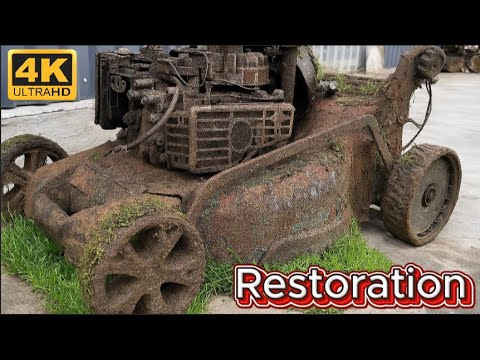 Restoration A Super Old Rusty MAKITA Propelled Lawn