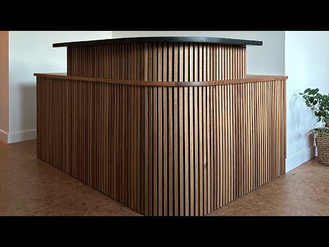 Reception desk build