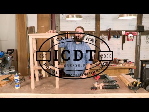 How to Make a Mortise and Tenon Shop Stool | I Can Do That!