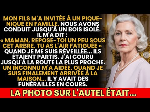 Mon Fils M’a Abandonnée Seule Dans La Forêt… En Rentrant, Il Y Avait Un Enterrement. La Photo…