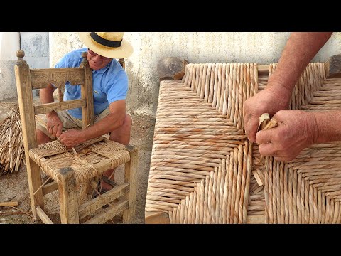 Handmade chairs with natural fibers from anea | The chair | Lost trades | Documentary film