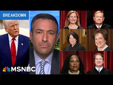 Losing at red line! Trump hits brick wall in 7-2 SCOTUS loss, Melber reports on coalition vs. 47