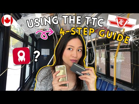 How to use public transportation in Toronto (TTC, Presto, apps, schedules) | Living in Canada