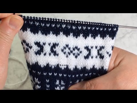 Fair Isle легко / Цветное вязание спицами.