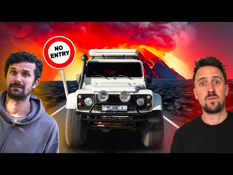 We Drove To An Active Volcano