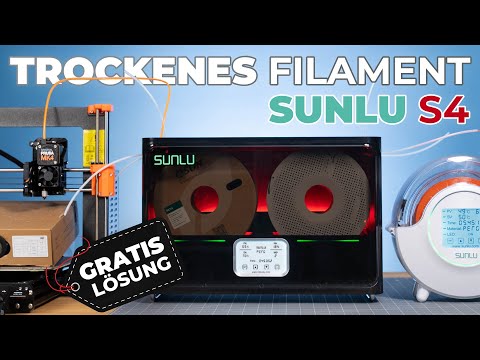 FILAMENT TROCKNEN | Heizbett oder Sunlu S4 Trockenbox!? (3D Druck Tipps)