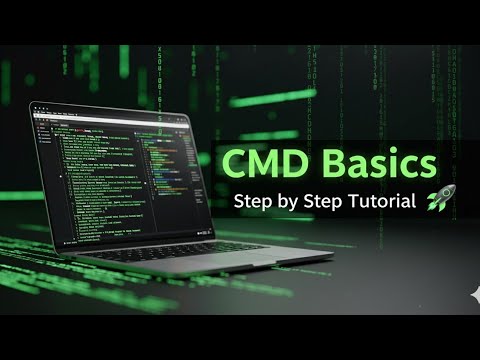 Learn CMD in 5 Minutes | Beginner’s Step-by-Step Guide( Part 1 )