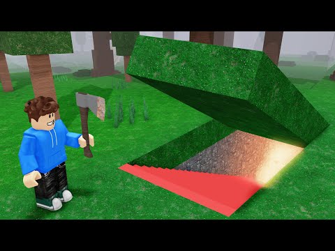 I Built A SECRET BASE in 99 Nights In The Forest!