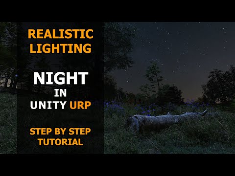 How To Create Night Lighting In Unity URP | Step by Step Tutorial | Unity 6 | Realistic Lighting |