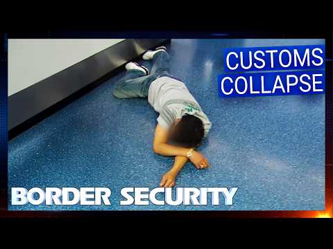P*ll Popper Mysteriously Passes Out At Border | FULL EPISODES | Border Security Australia