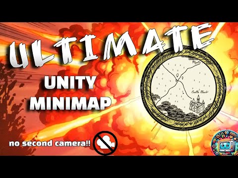 How to make a Minimap in Unity using ui elements, no second camera.