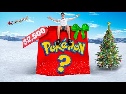 I Bought a $2,500 Christmas Pokémon Mystery Box!