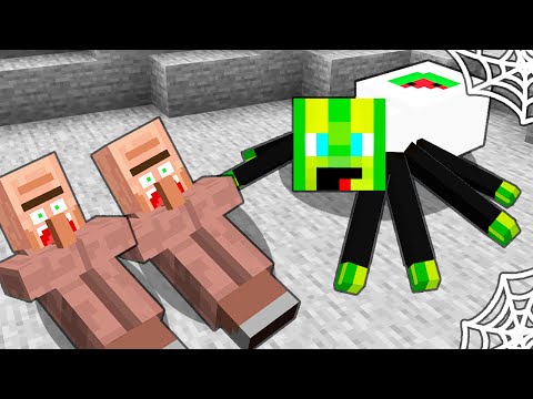 Я СТАВ ПАВУКОМ І ЗАТРОЛИВ СЕЛЯН У МАЙНКРАФТІ