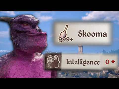 Getting OBLITERATED by Drinking 1000 Skooma in Oblivion Remastered