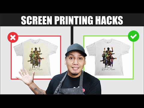 Screen Printing Hacks That Work Extremely Well
