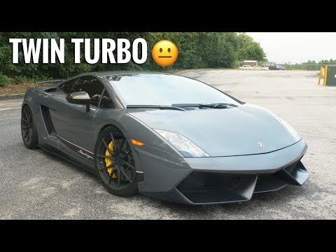 Driving My First Twin Turbo Lambo - Twin Turbo Lamborghini Gallardo Superleggera Review