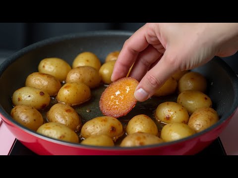SUPER Trick mit einfachen Kartoffeln in 10 Minuten! Nur Kartoffeln und Brühe!