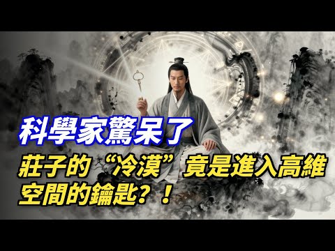 莊子：在這個瘋狂的世界，保持“冷漠”是一種頂級的美德，能懂的都是高人 #莊子 #心如止水 #境界 #修身