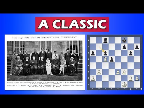 A Classic: Flohr vs Vidmar | Nottingham 1936