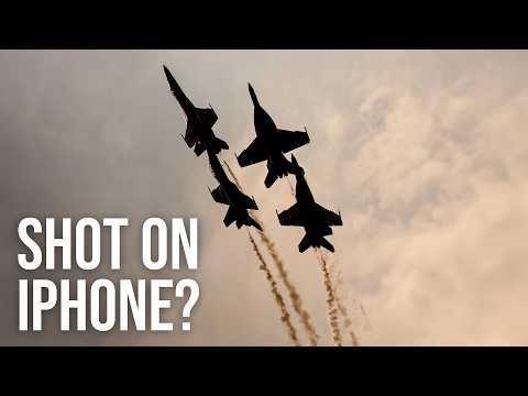 iPhone 16 Pro Aviation Photography with a 240 mm Lens by Reeflex