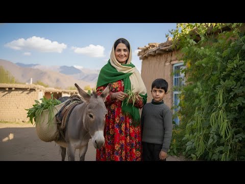 Village Life In Iran's Mountain | Amazing Cooking & Donkey Riding