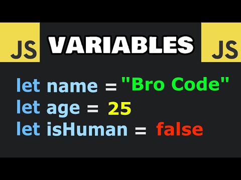 JavaScript VARIABLES are easy! 📦