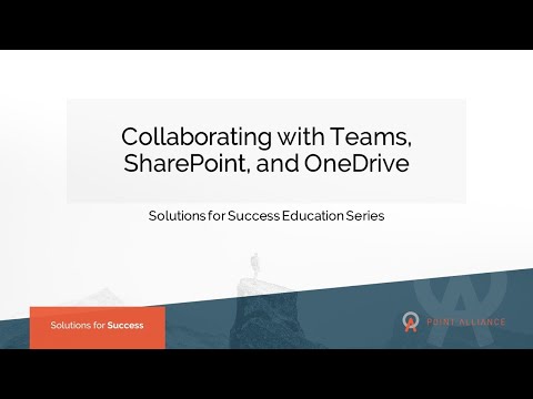 Collaborating with Microsoft Teams, SharePoint, and OneDrive