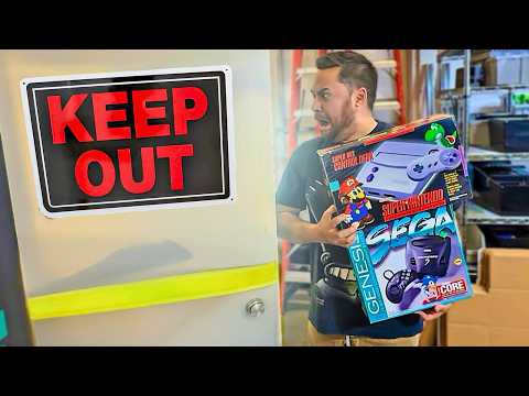 This closet hasn’t been opened in years..