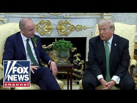 WATCH LIVE: Trump hosts Ireland's Taoiseach at the White House