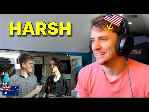 American reacts to What Australians Think of America