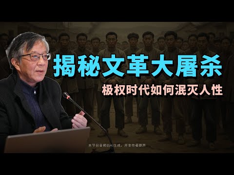 陶东风：如何理解文革大屠杀暴行——读谭合成的《血的神话》|AI朗读