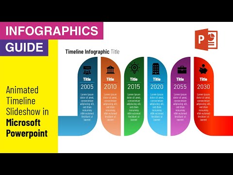 How to Create Business Timeline Infographic Template in Microsoft PowerPoint | PPT Slideshow