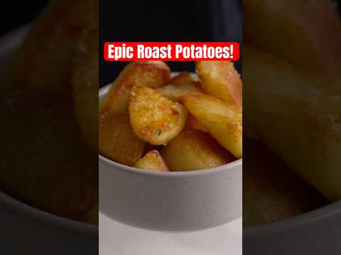 The ULTIMATE Roast Potato. Crispy #shorts