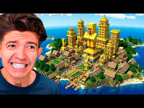 I FOUND THE RICHEST VILLAGER CITY | PrestonPlayz