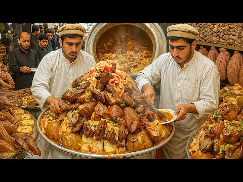 Afghanistan most Cheap Uzbek Pulao | 100 KG Kabuli pulao | Street food