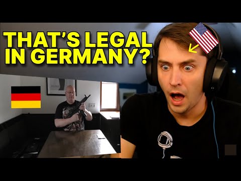 American reacts to Common Sense German Gun Laws