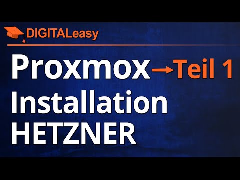 Proxmox VE 8.3.0 - Teil 1 - auf Hetzner Server installieren