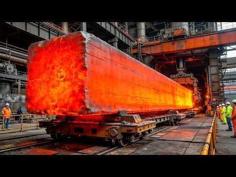 How It's Made: The World's Largest Forging Presses (40,000 Tons of Force!)