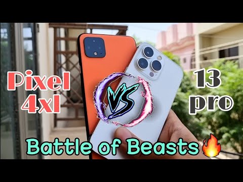 google pixel 4xl vs iphone 13pro max : Camera Comparison