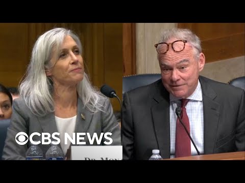 Watch: Tim Kaine apologizes to ex-CDC director for questioning her backbone during confirmation
