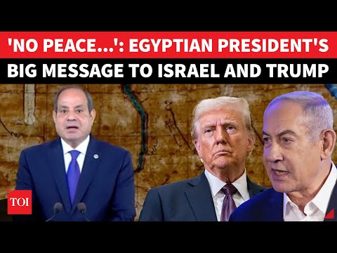 Egyptian President Shocks Israel With 'NO PEACE' Warning After Hamas Huddles With Arabs On Gaza