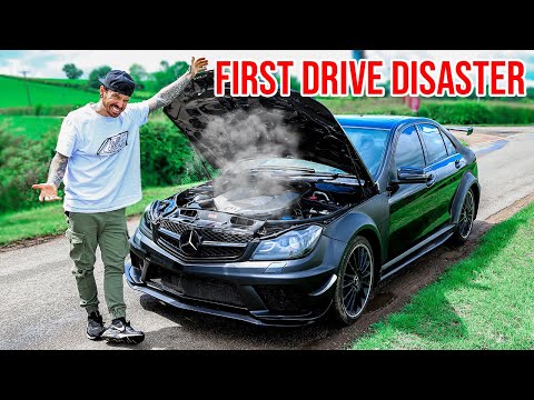 I REBUILT A CHEAP MERCEDES C63 AMG...THEN IT INSTANTLY BROKE