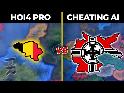 Hoi4 Pro VS Broken Germany AI - Guide To Beating Stronger Foes