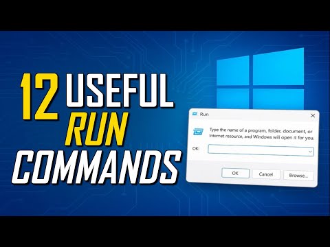 12 Useful RUN COMMANDS Every Windows User Should Know! 2025