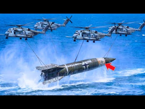 UNBELIEVABLE RESTORATION — A NAZI SPACE ROCKET SUBMERGED FOR DECADES EMERGES FROM THE OCEAN FLOOR